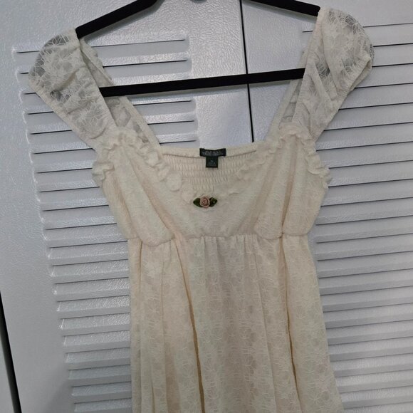 Wild Fable Ivory Lace mini dress xs - Picture 2 of 5